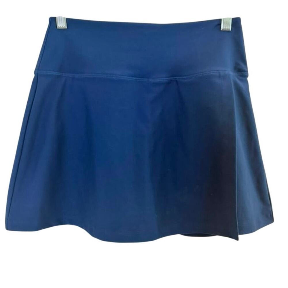 Abercrombie & Fitch Navy Blue YPB SculptLUX Lined Wrap Skort Women's sz. M